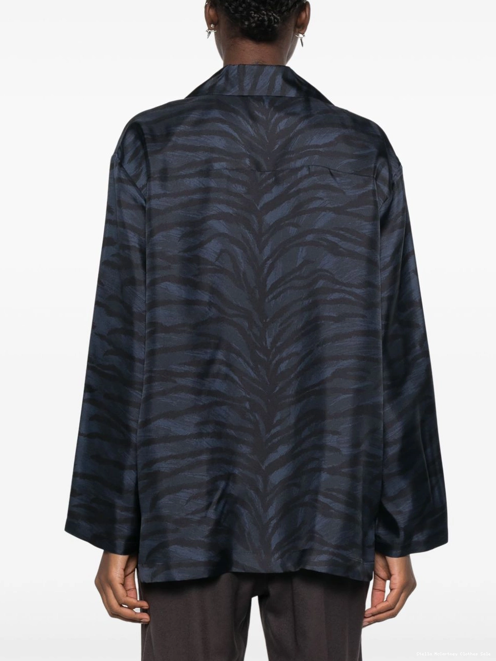 Affordable Stella shirt McCartney silk Women tiger-print 0811